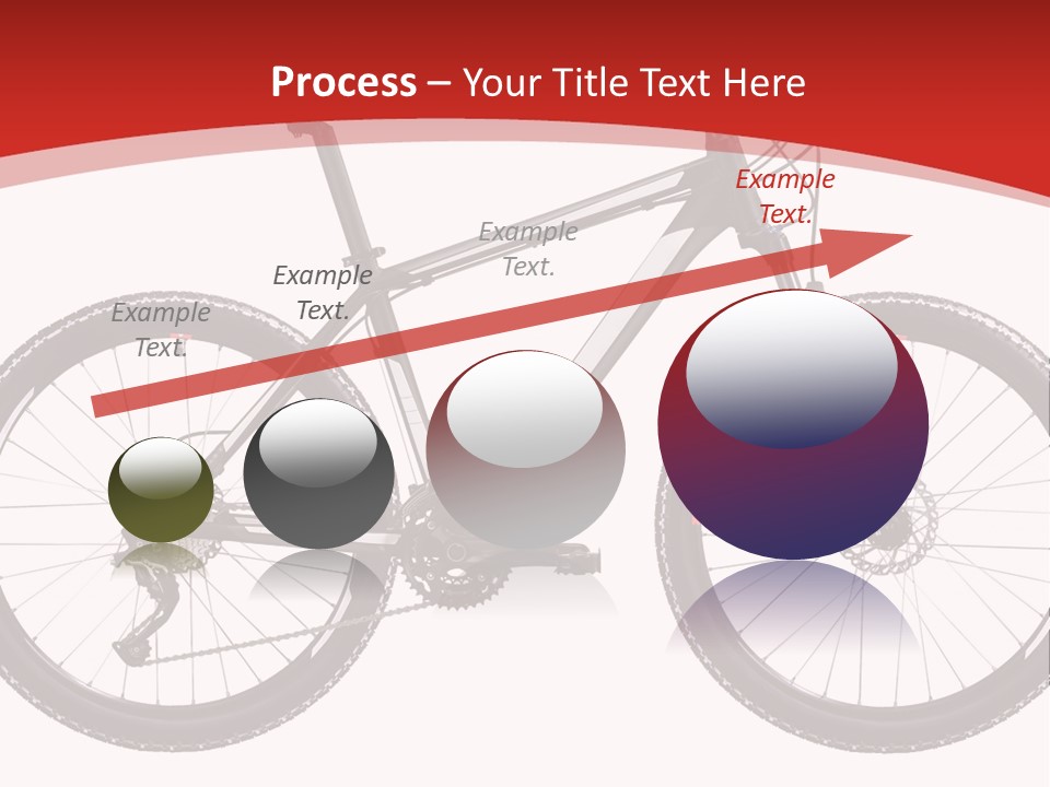 Trial Velocipede Bicycle PowerPoint Template