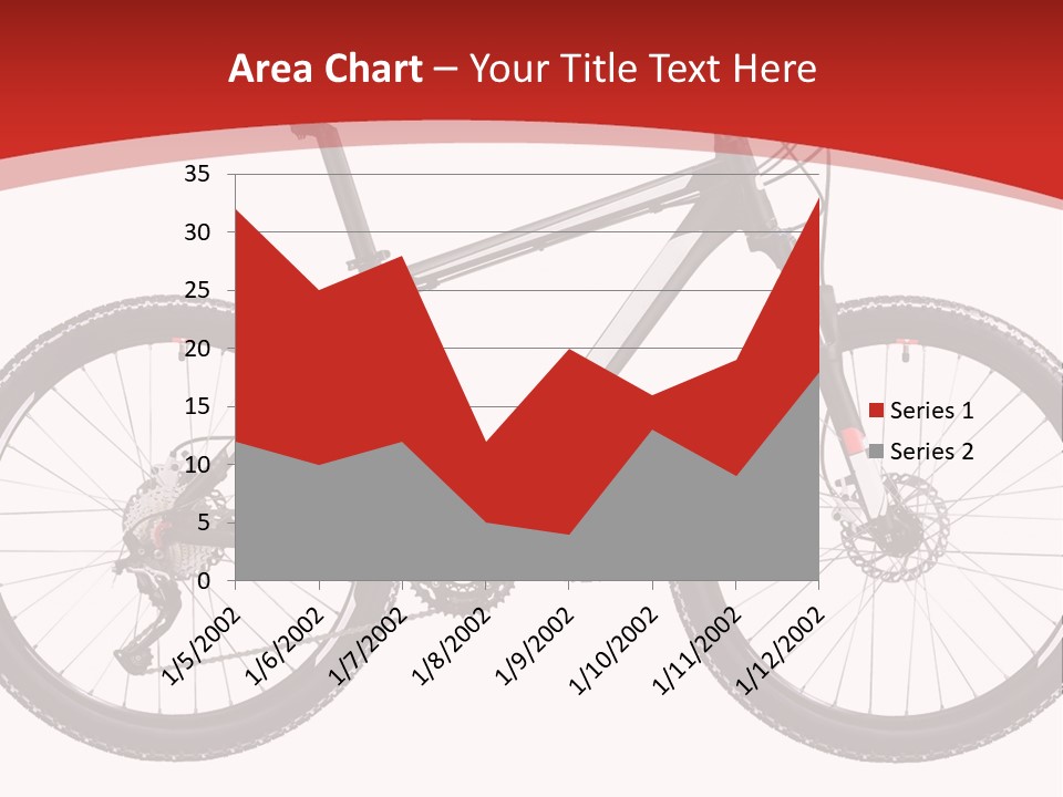 Trial Velocipede Bicycle PowerPoint Template