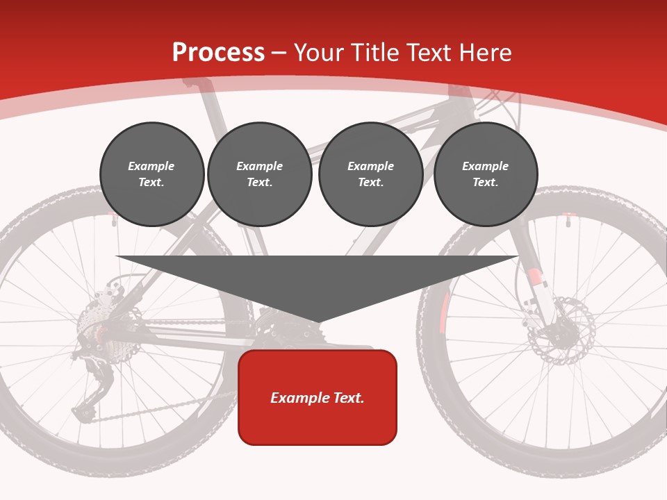 Trial Velocipede Bicycle PowerPoint Template