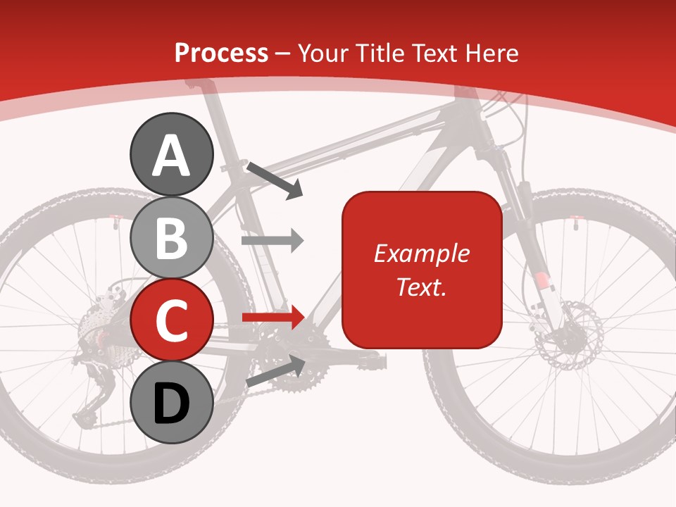 Trial Velocipede Bicycle PowerPoint Template