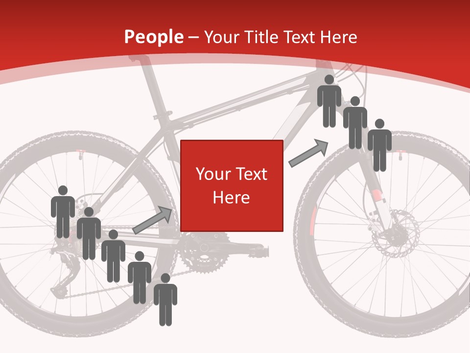 Trial Velocipede Bicycle PowerPoint Template