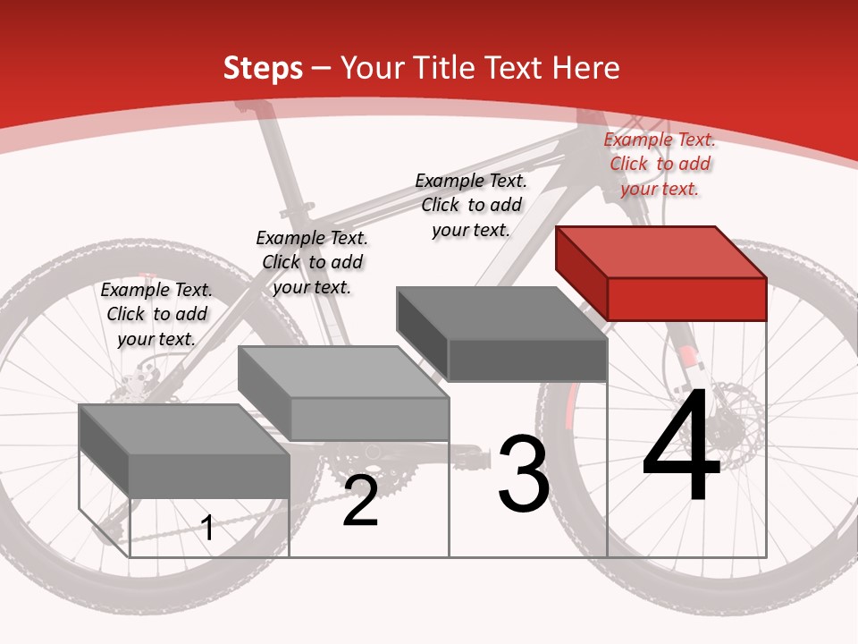 Trial Velocipede Bicycle PowerPoint Template