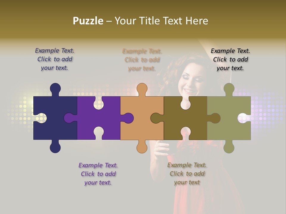 Body Fun Pretty PowerPoint Template