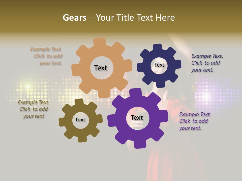 Body Fun Pretty PowerPoint Template