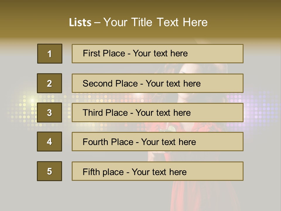 Body Fun Pretty PowerPoint Template