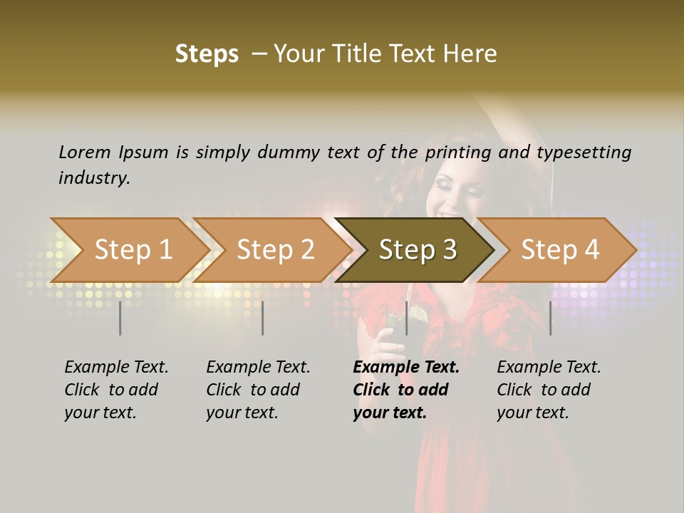 Body Fun Pretty PowerPoint Template