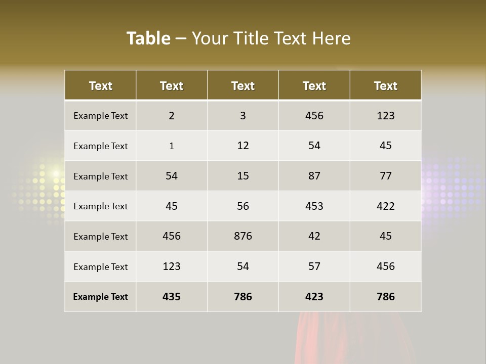 Body Fun Pretty PowerPoint Template