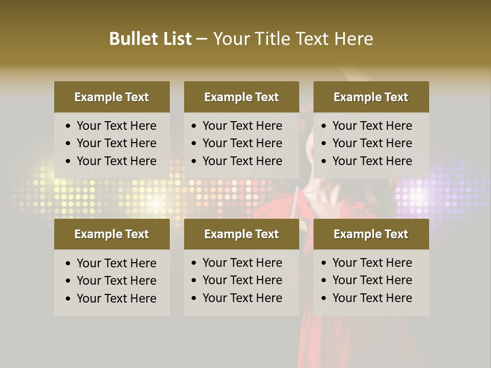 Body Fun Pretty PowerPoint Template