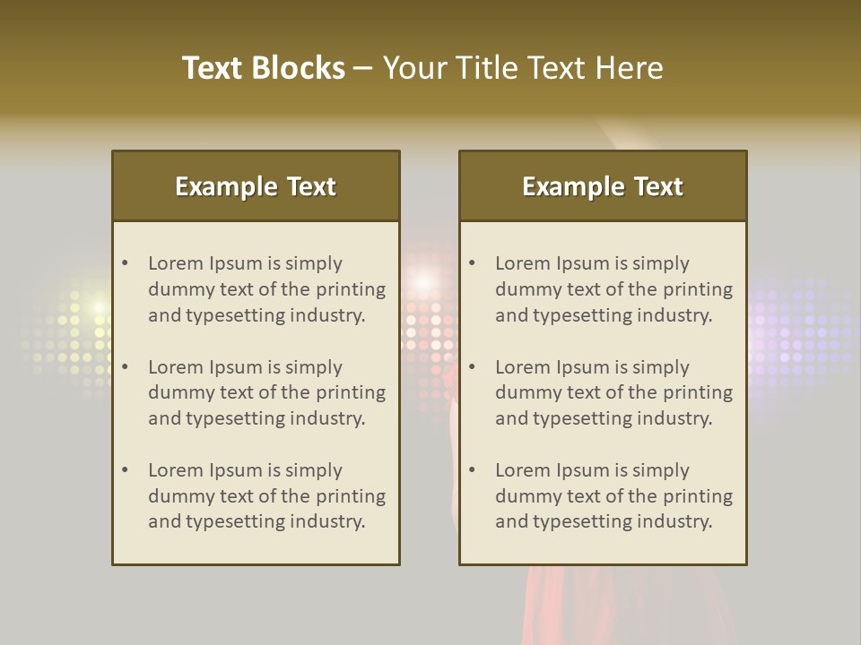 Body Fun Pretty PowerPoint Template