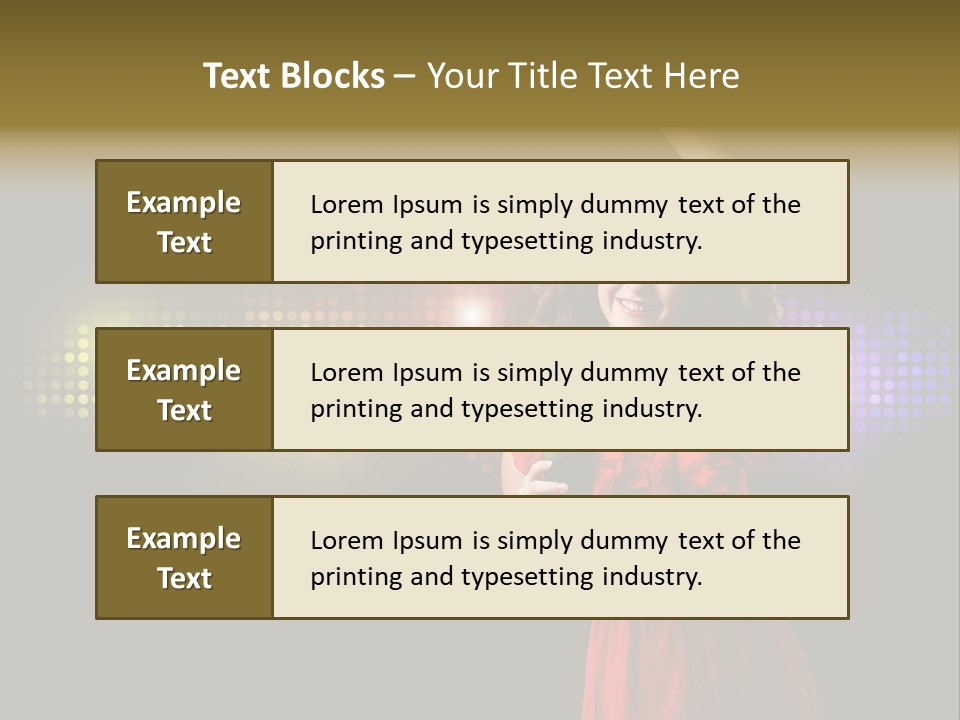 Body Fun Pretty PowerPoint Template