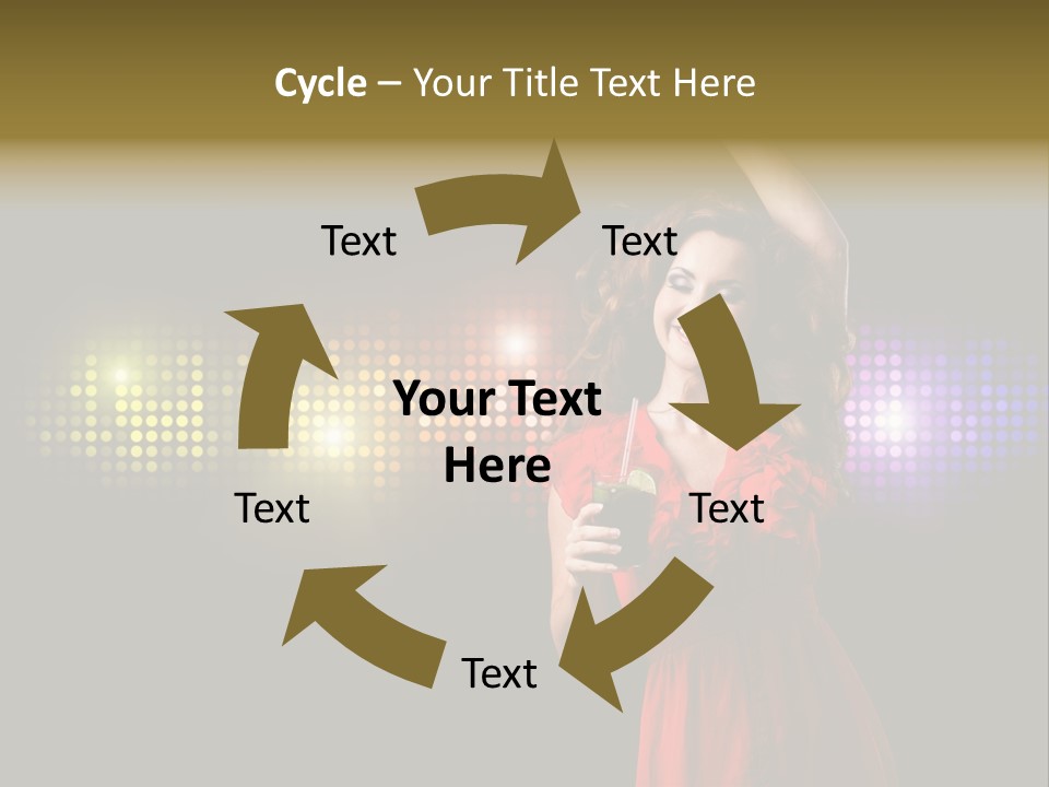 Body Fun Pretty PowerPoint Template