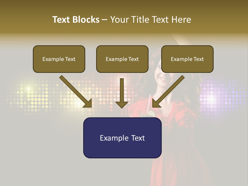 Body Fun Pretty PowerPoint Template