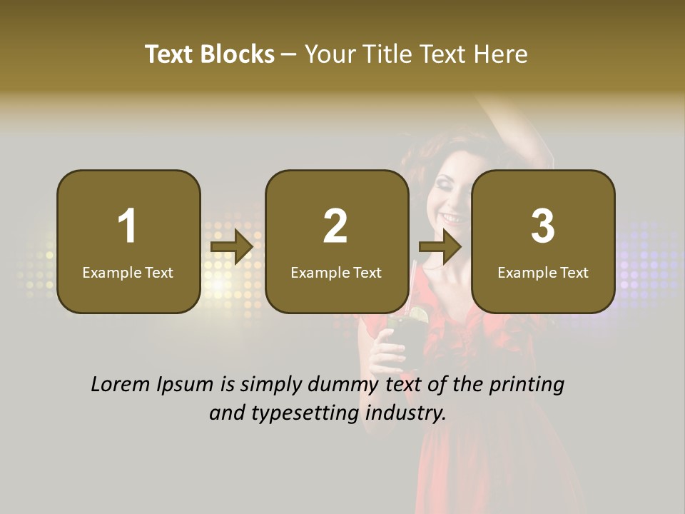 Body Fun Pretty PowerPoint Template