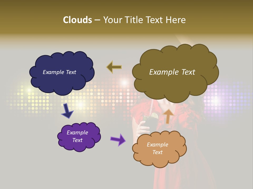 Body Fun Pretty PowerPoint Template