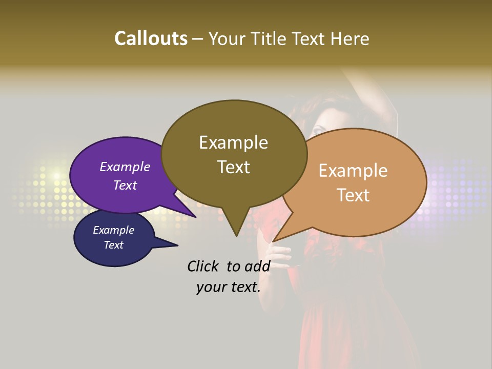 Body Fun Pretty PowerPoint Template