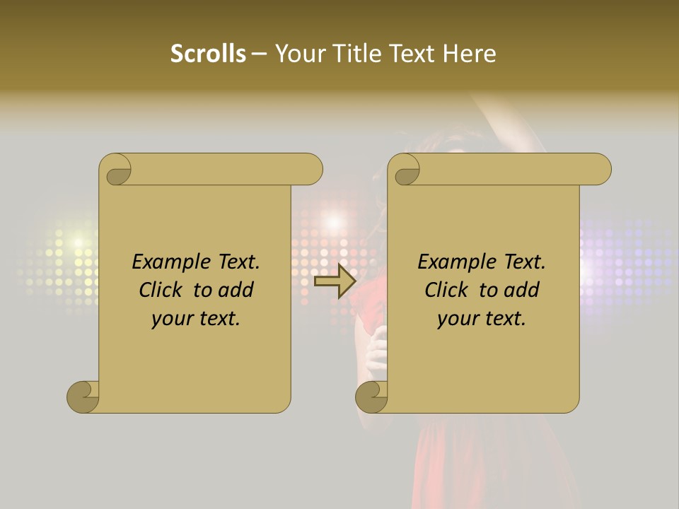 Body Fun Pretty PowerPoint Template