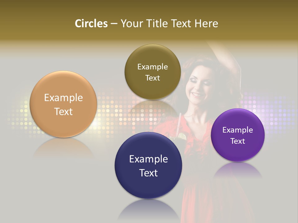 Body Fun Pretty PowerPoint Template