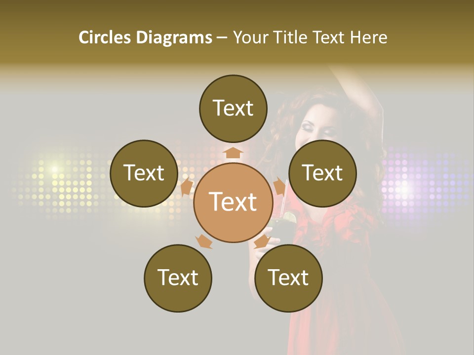 Body Fun Pretty PowerPoint Template