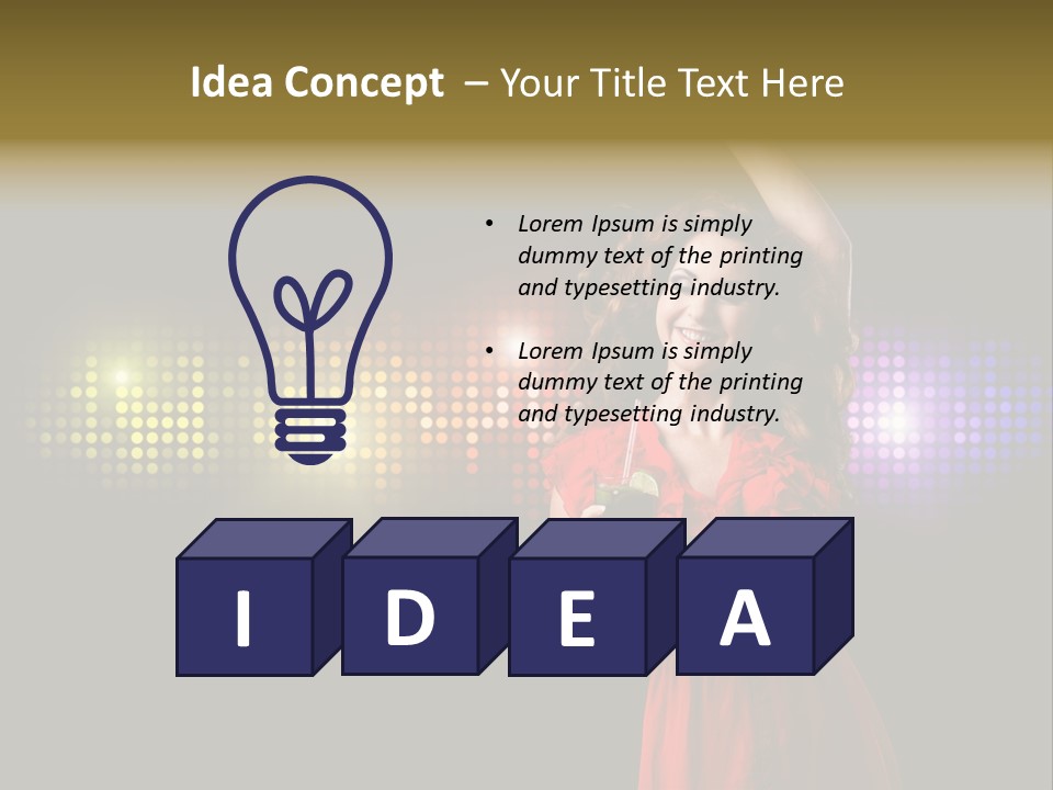 Body Fun Pretty PowerPoint Template