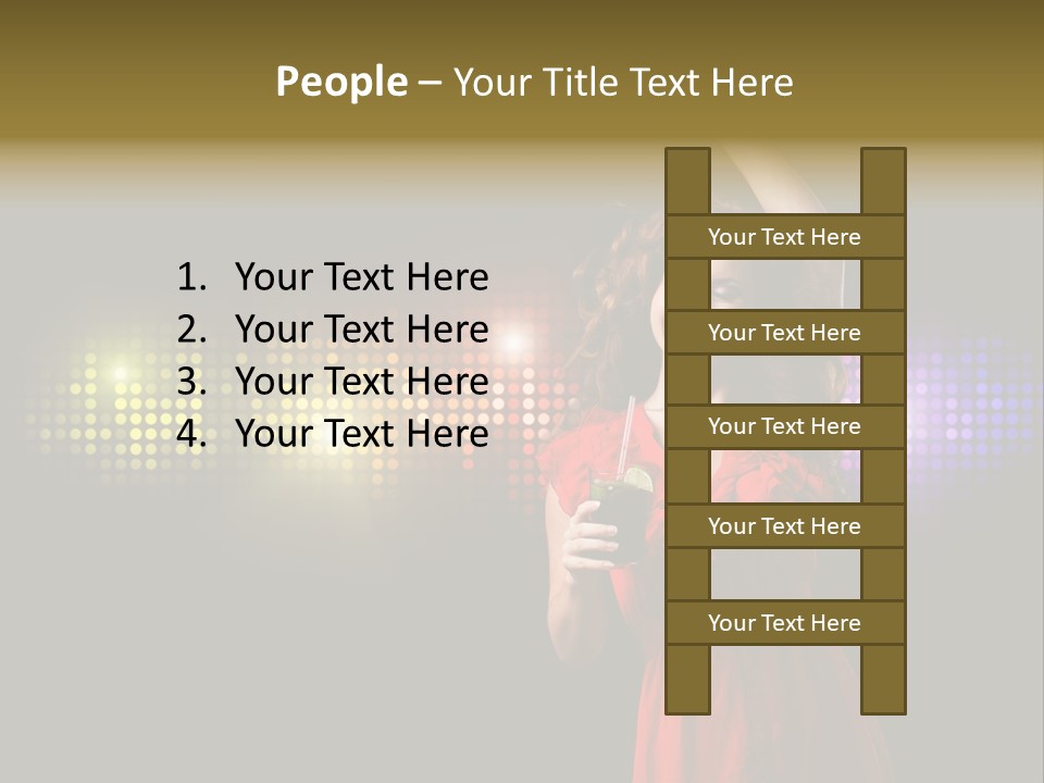 Body Fun Pretty PowerPoint Template