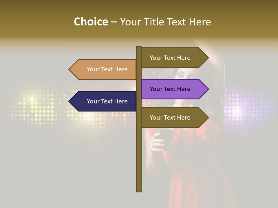 Body Fun Pretty PowerPoint Template