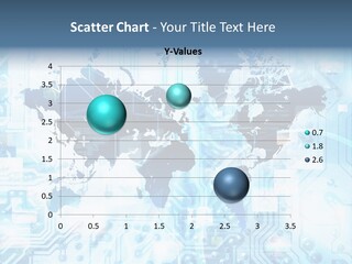 Globe Map Communications PowerPoint Template