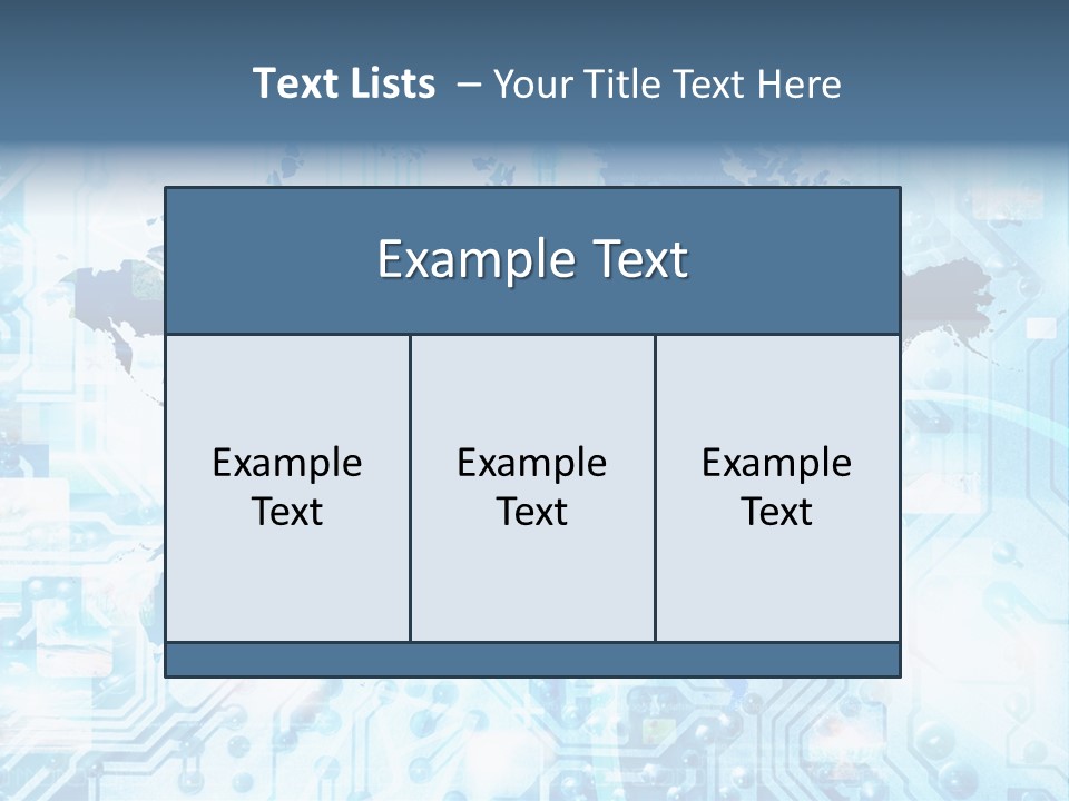 Globe Map Communications PowerPoint Template