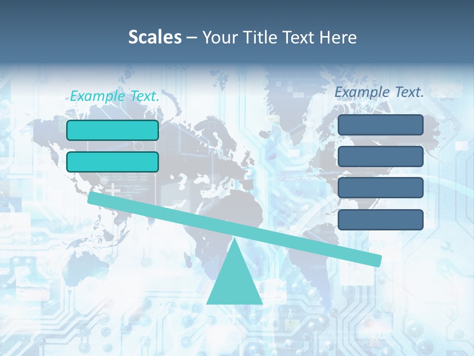 Globe Map Communications PowerPoint Template