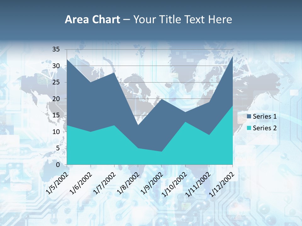 Globe Map Communications PowerPoint Template