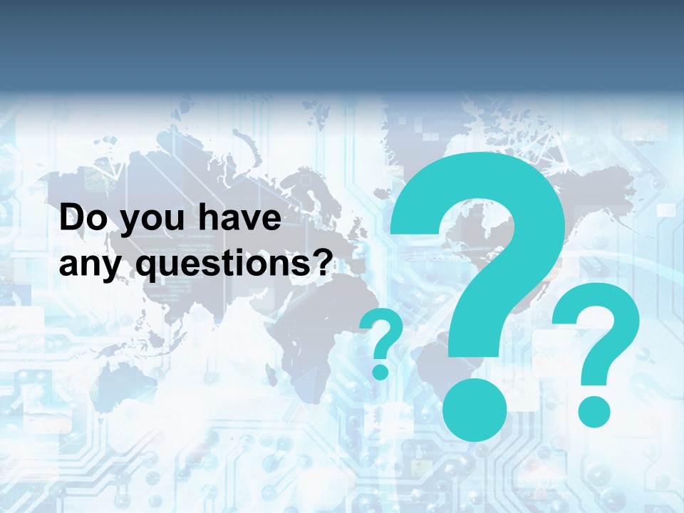 Globe Map Communications PowerPoint Template