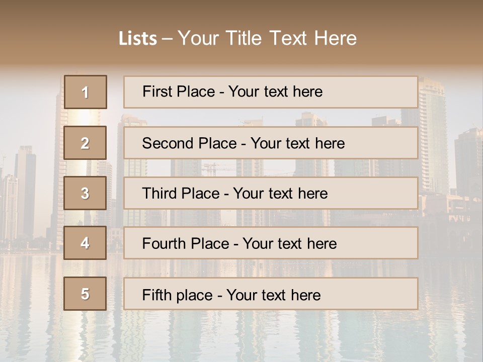 Tourism Construction Futuristic PowerPoint Template