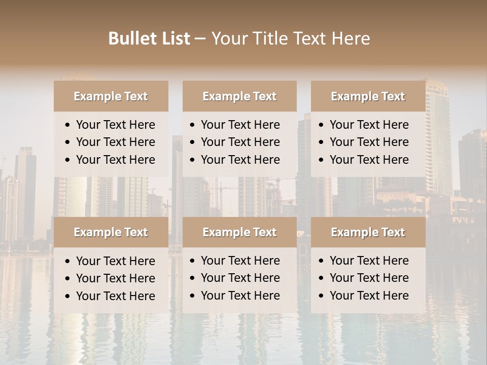 Tourism Construction Futuristic PowerPoint Template