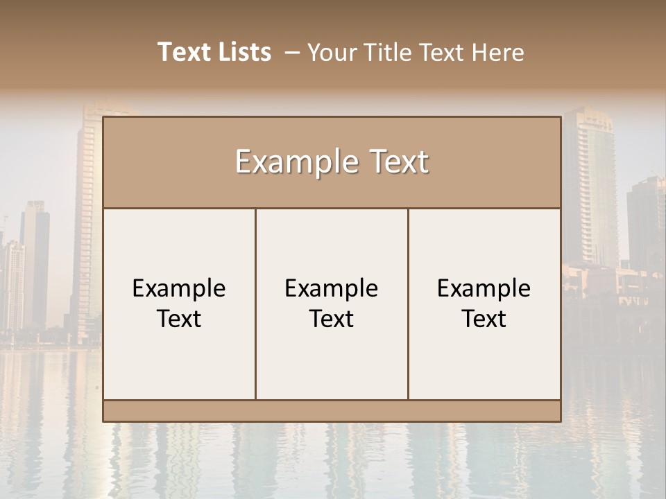 Tourism Construction Futuristic PowerPoint Template