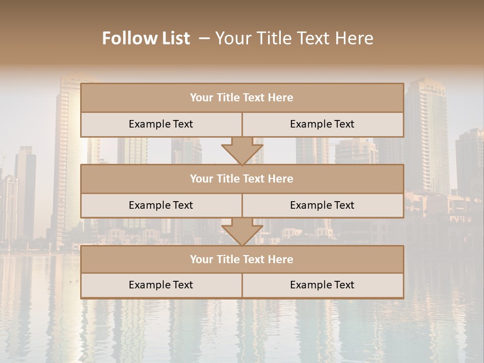 Tourism Construction Futuristic PowerPoint Template
