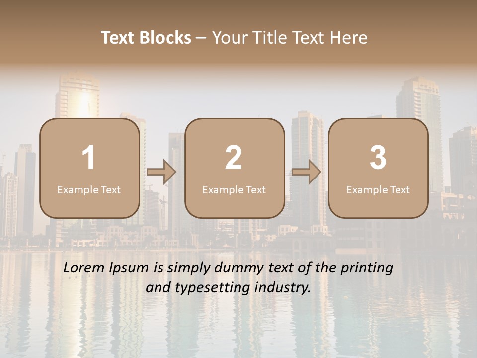 Tourism Construction Futuristic PowerPoint Template