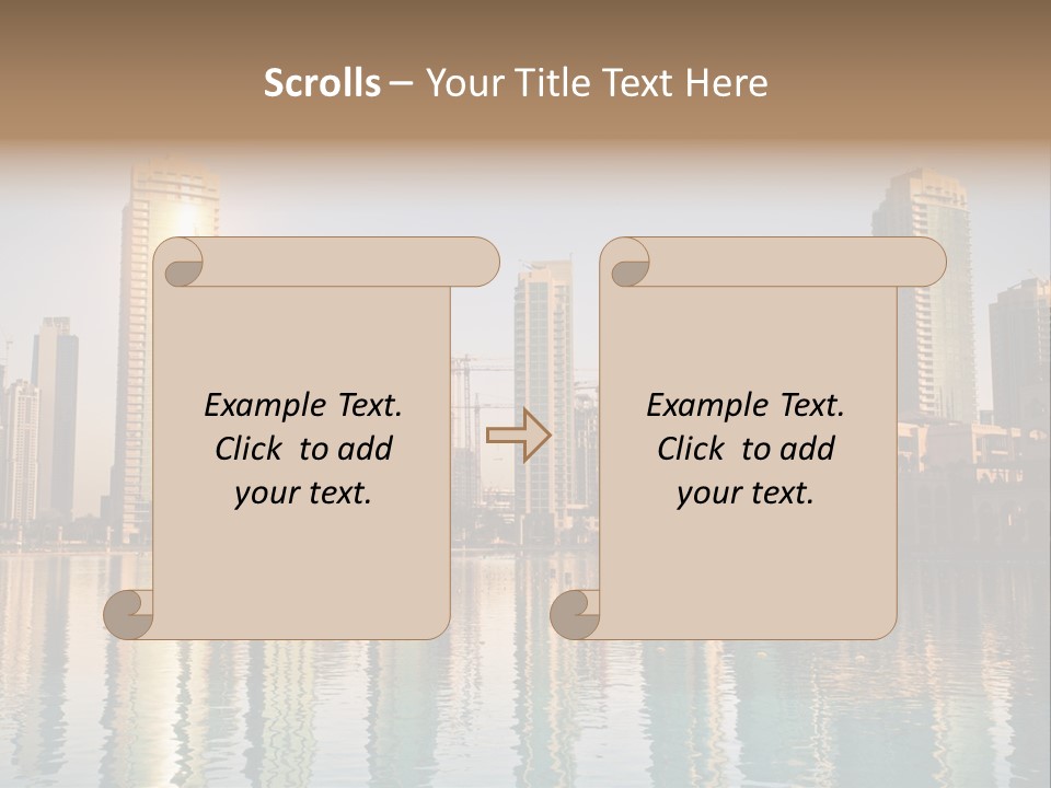 Tourism Construction Futuristic PowerPoint Template