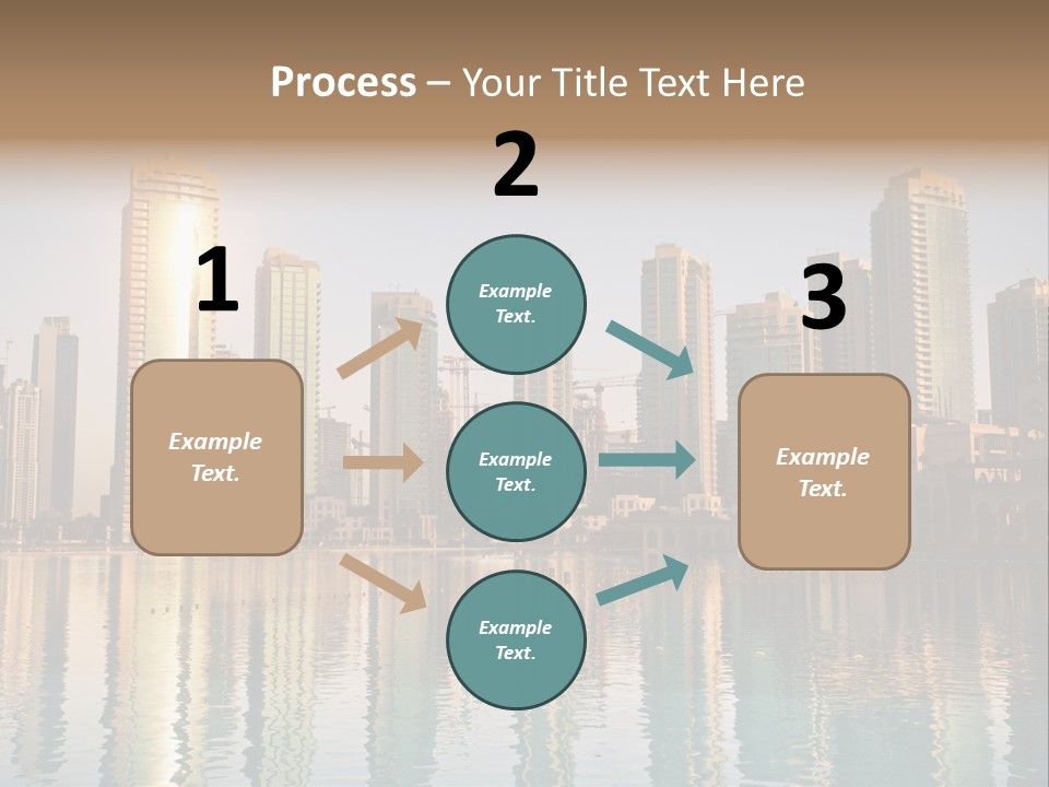 Tourism Construction Futuristic PowerPoint Template