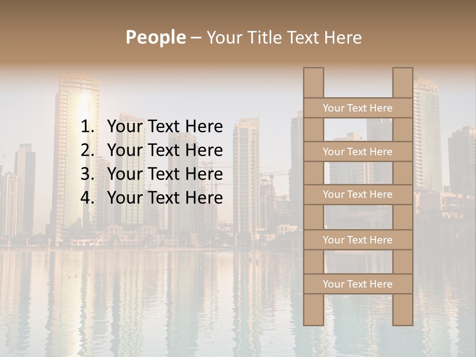 Tourism Construction Futuristic PowerPoint Template