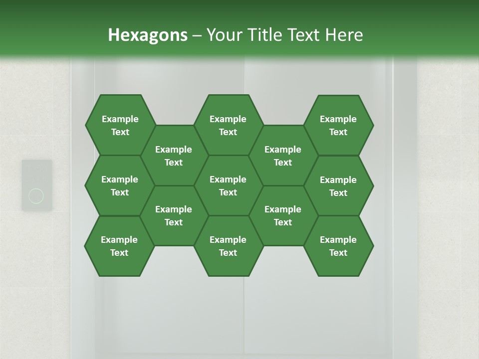 Lift Wait Elevator PowerPoint Template