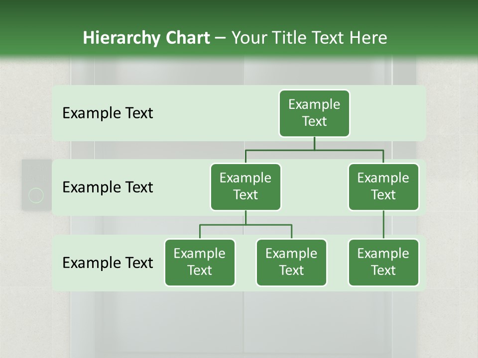 Lift Wait Elevator PowerPoint Template