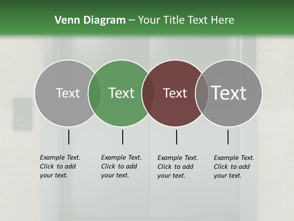 Lift Wait Elevator PowerPoint Template