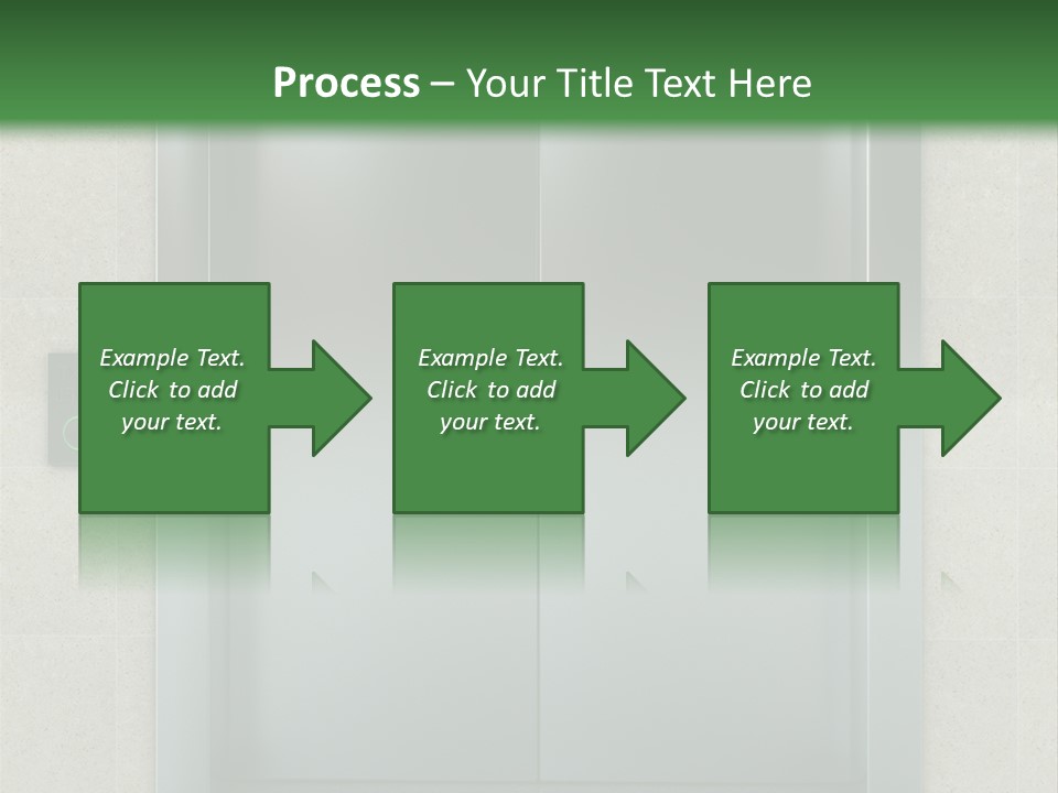 Lift Wait Elevator PowerPoint Template