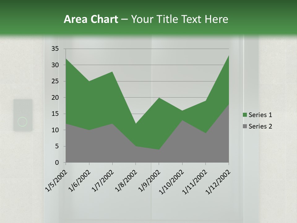 Lift Wait Elevator PowerPoint Template