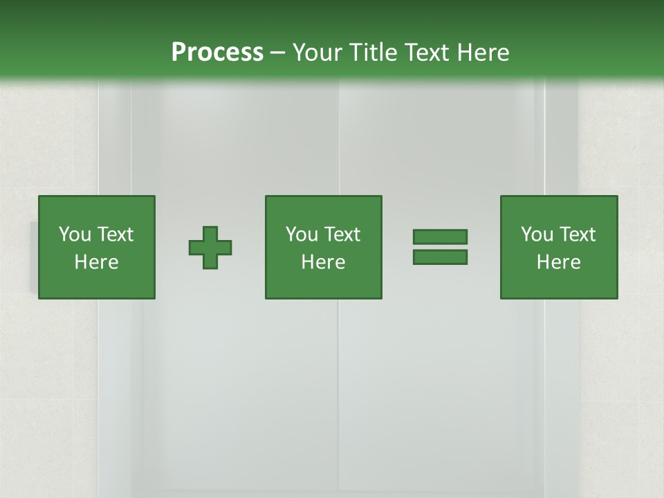 Lift Wait Elevator PowerPoint Template