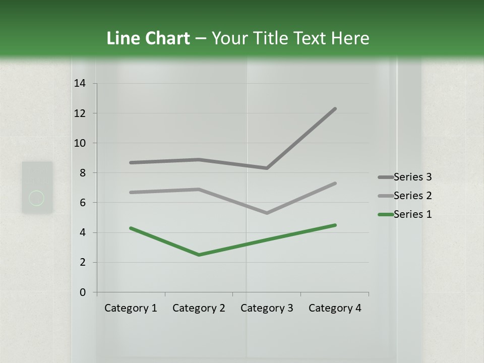 Lift Wait Elevator PowerPoint Template