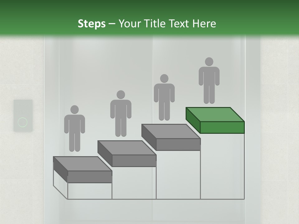 Lift Wait Elevator PowerPoint Template