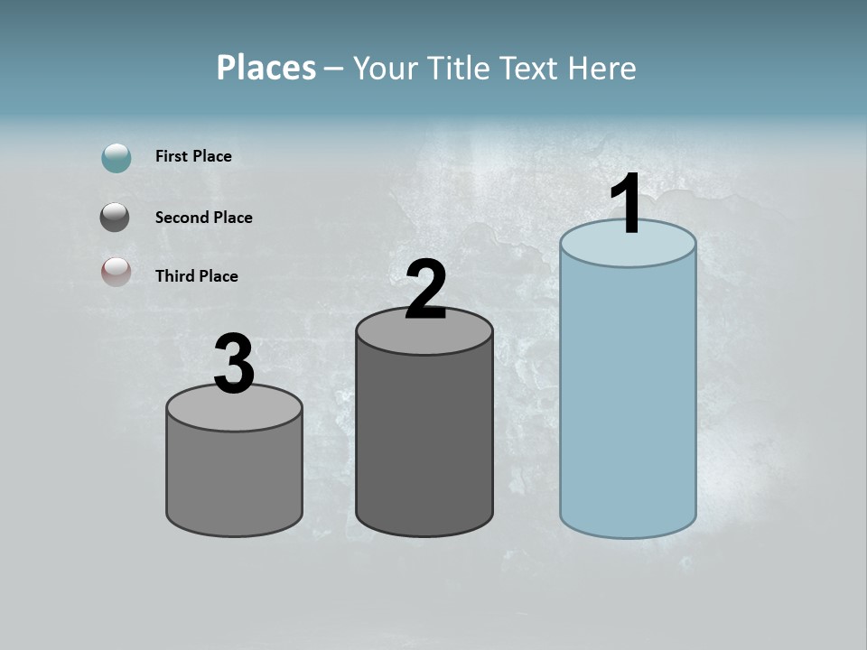 Slum Wall Peeling PowerPoint Template