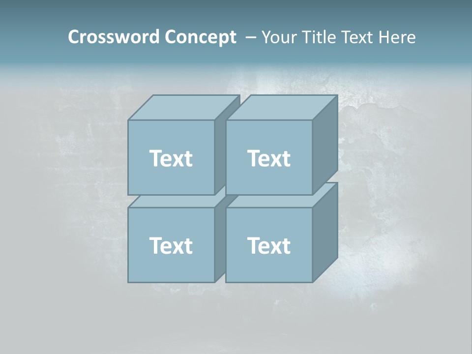 Slum Wall Peeling PowerPoint Template