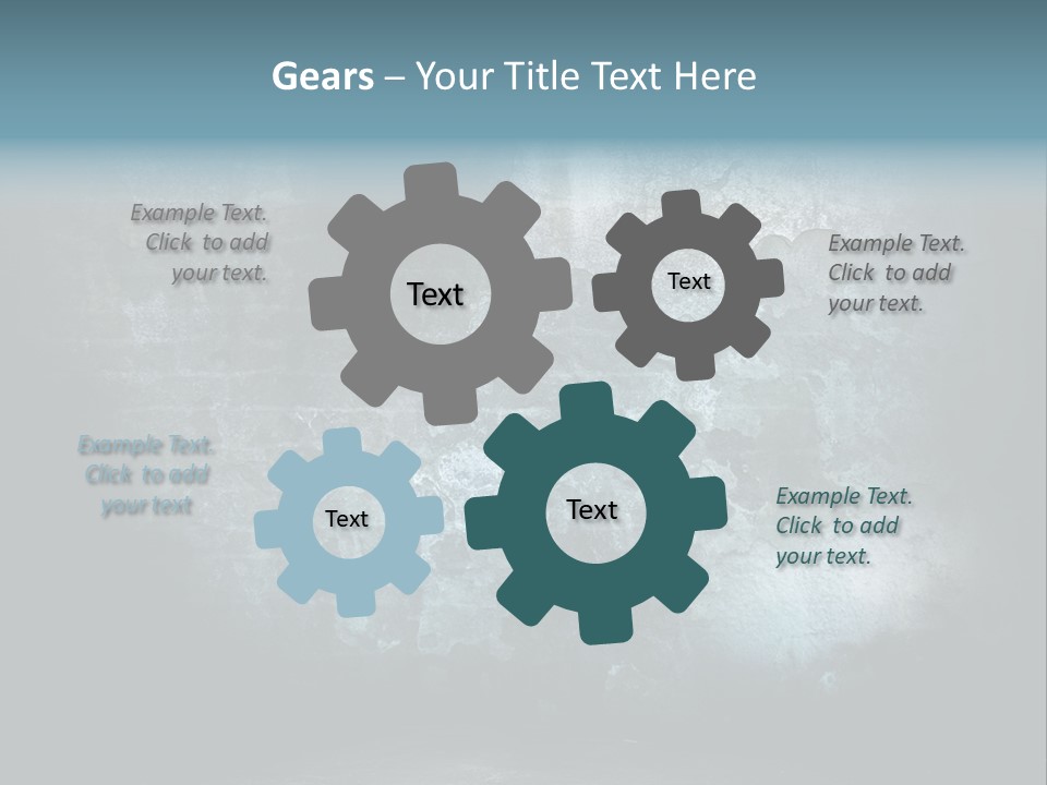 Slum Wall Peeling PowerPoint Template