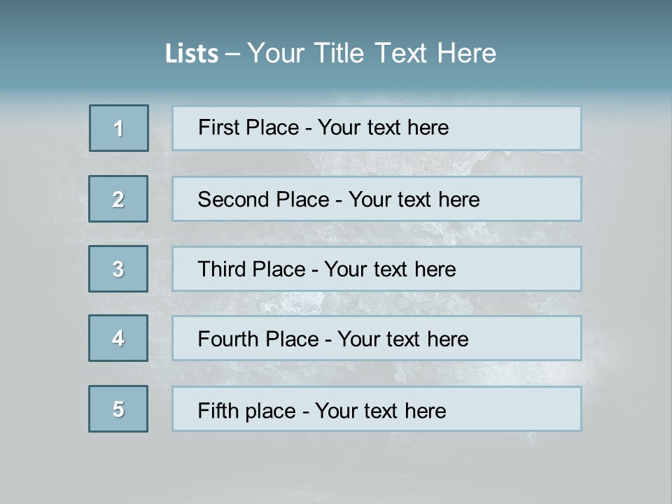 Slum Wall Peeling PowerPoint Template